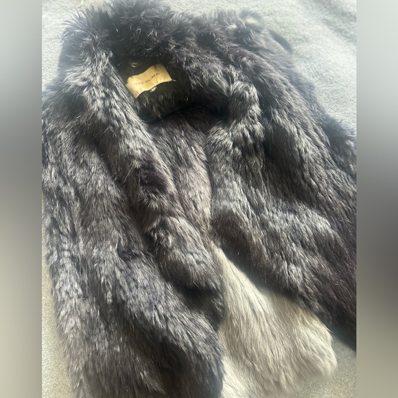 Yves Solomon rabbit fur vest Europe 36 - Picture 1 of 4